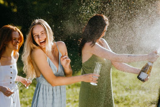 friends enjoying a picnic together