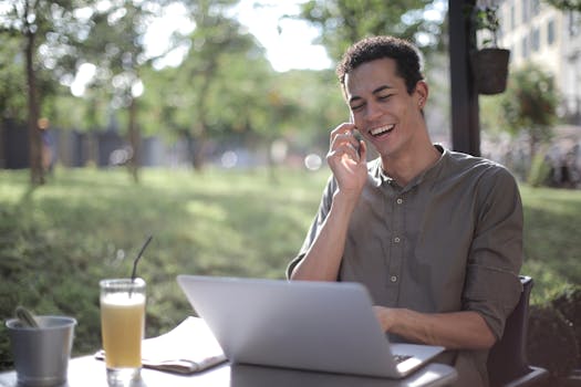 a young adult using a smartphone to connect with friends