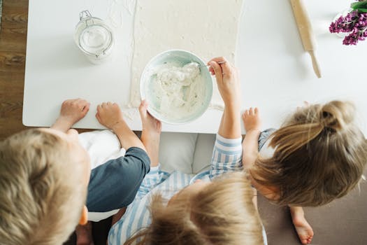 group cooking together