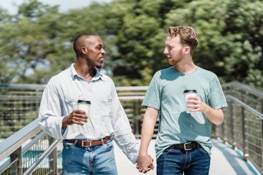 friends enjoying coffee