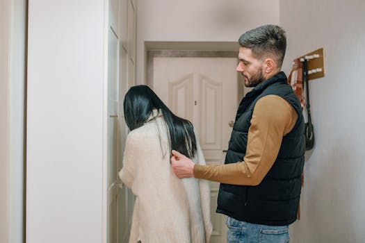 couple having a heart-to-heart conversation