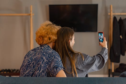 Couple enjoying shared memories