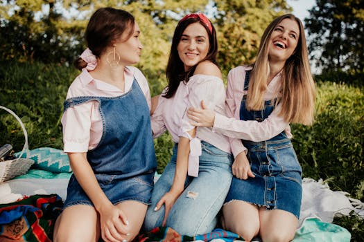 friends enjoying a picnic